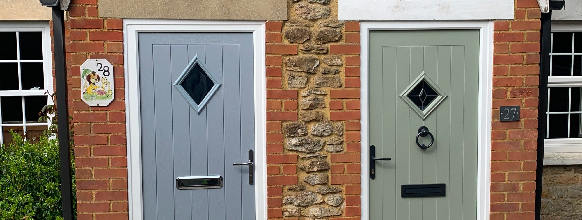 Doors with windows
